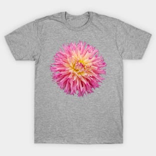 Hot Pink Dahlia Flower T-Shirt